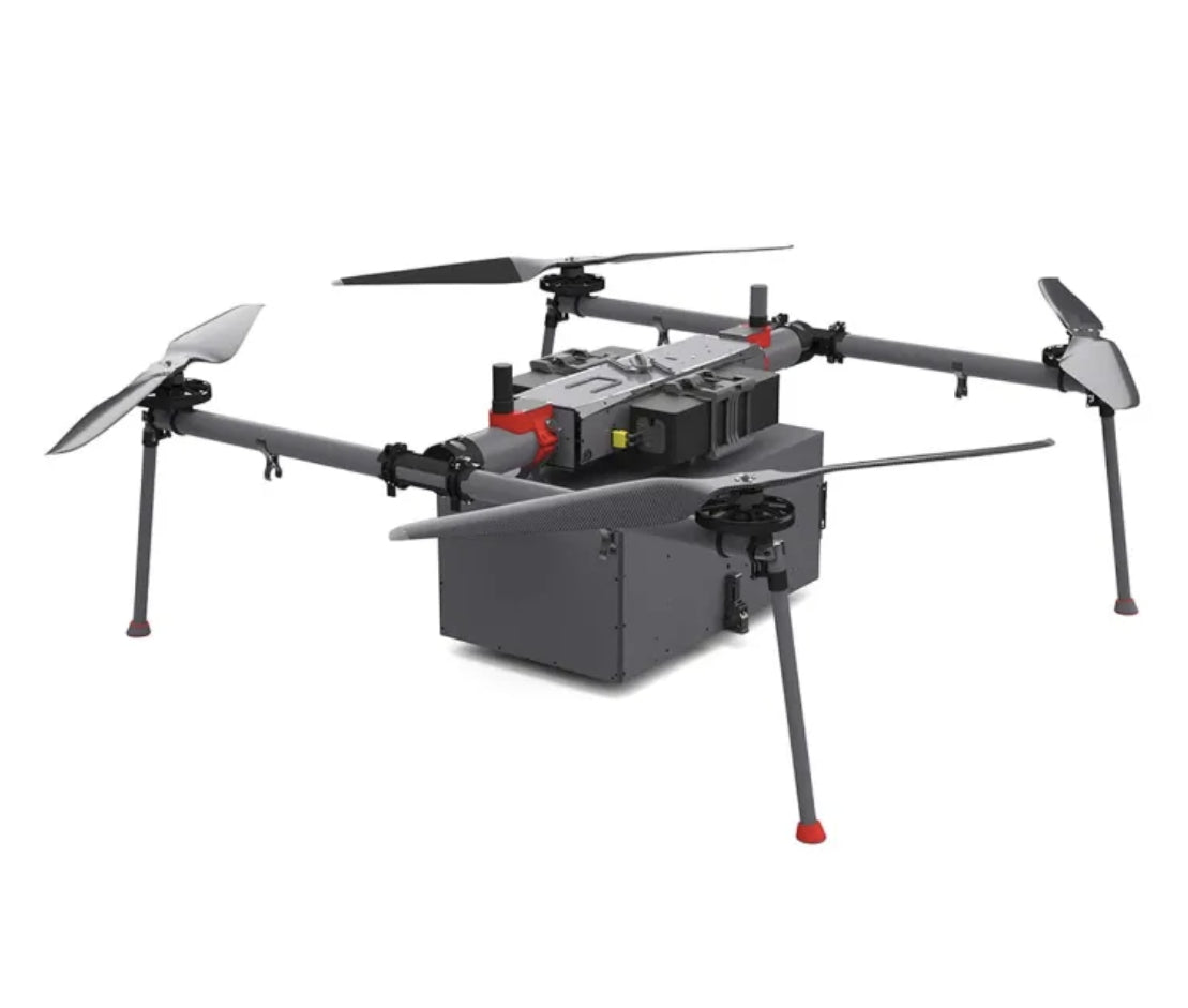 Keel Quadcopter Delivery Drone - 10KG Payload 120 Minutes 10KM 15m/s IP55 GPS RTK Positioning Long R