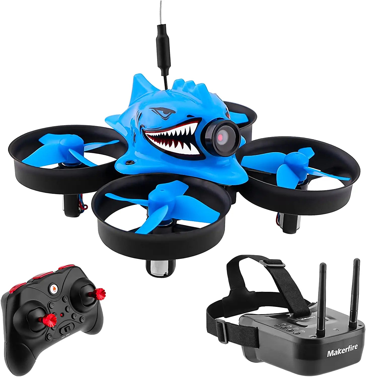 Makerfire Micro FPV Racing Drone - with FPV Goggles 5