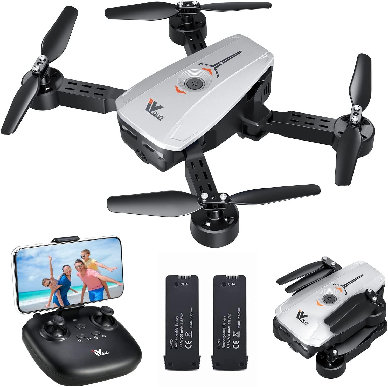 ATTOP X-Pack 3 Camera Drone - FPV Drone with Camera 1080P 164fts Range RC Drone with Voice/Gesture/G