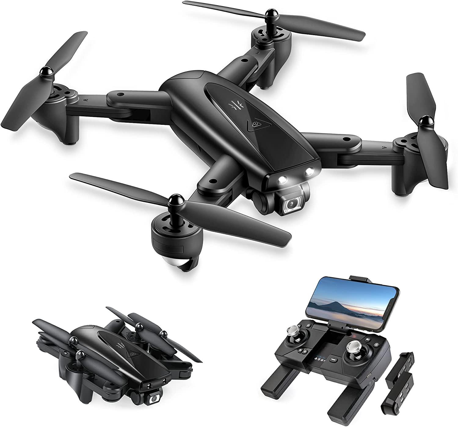 UranHub UG600 Drone - with Camera 4K HD UHD for Adults, GPS Foldable FPV RC Quadcopte for Beginners