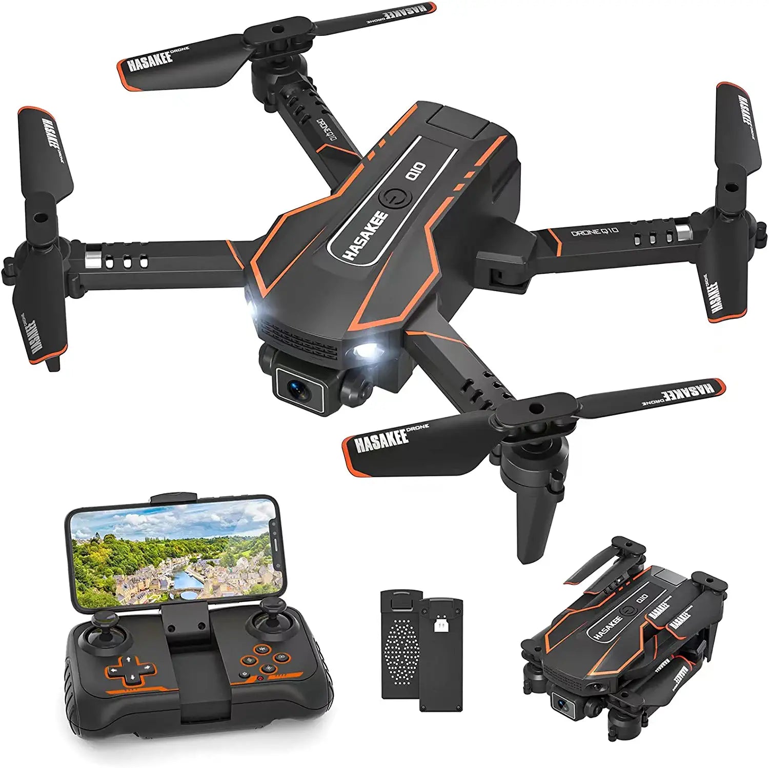 AVIALOGIC Mini Drone - with Camera for Kids, Remote Control Helicopter Toys Gifts for Boys Girls, FP