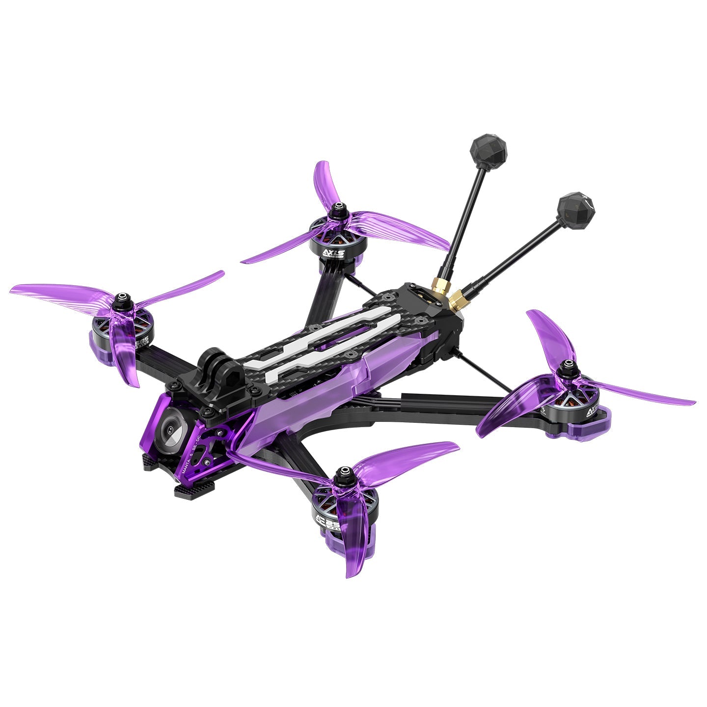 Axisflying Manta 5 SE V2 DeadCat-DC FPV, Axisflying Manta 5 SE V2 DeadCat FPV quadcopter with purple