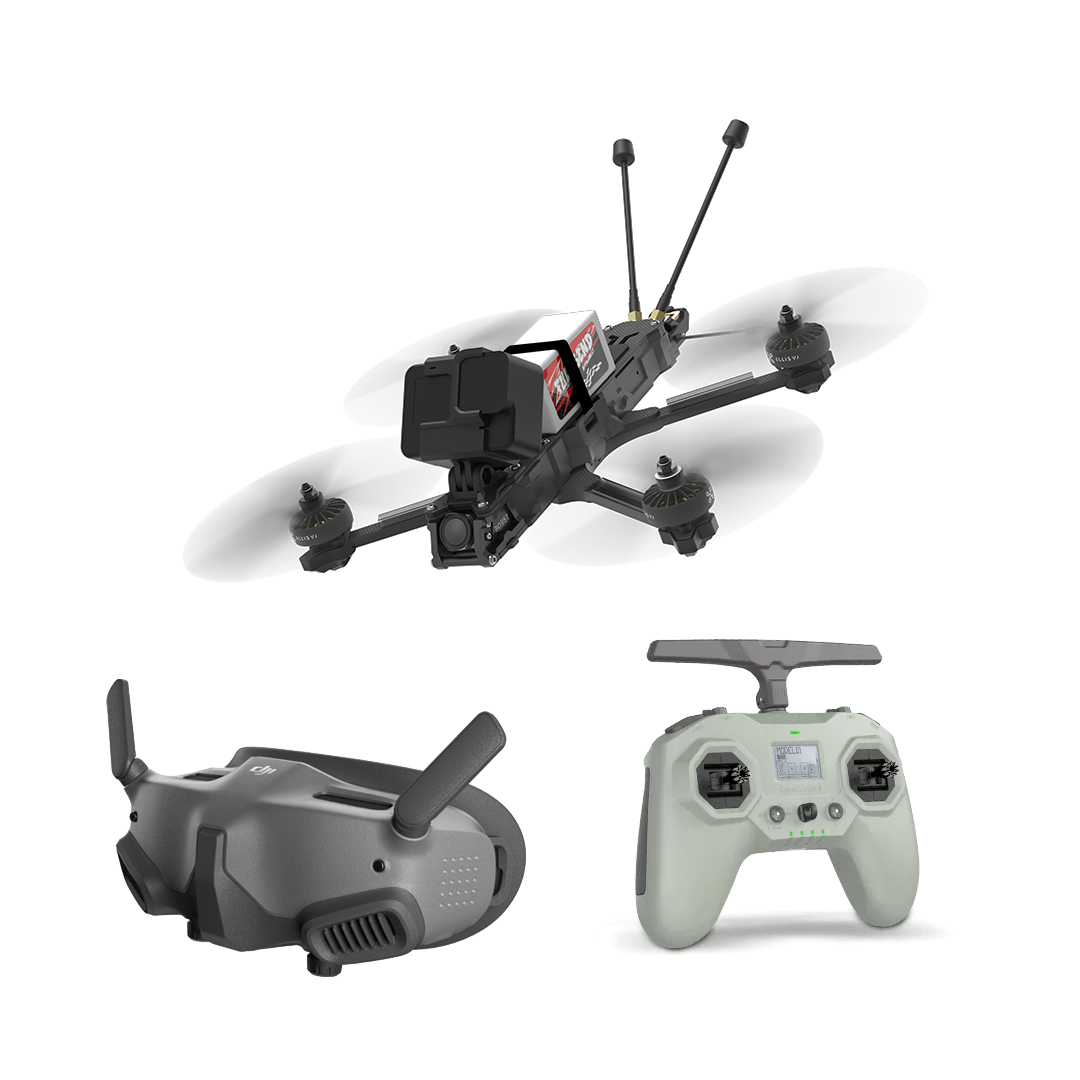 iFlight BOB57 O3 Cinematic 6S HD RTF - With Commando 8 ELRS and DJI Goggles 2 Long Range 6Inch FPV D