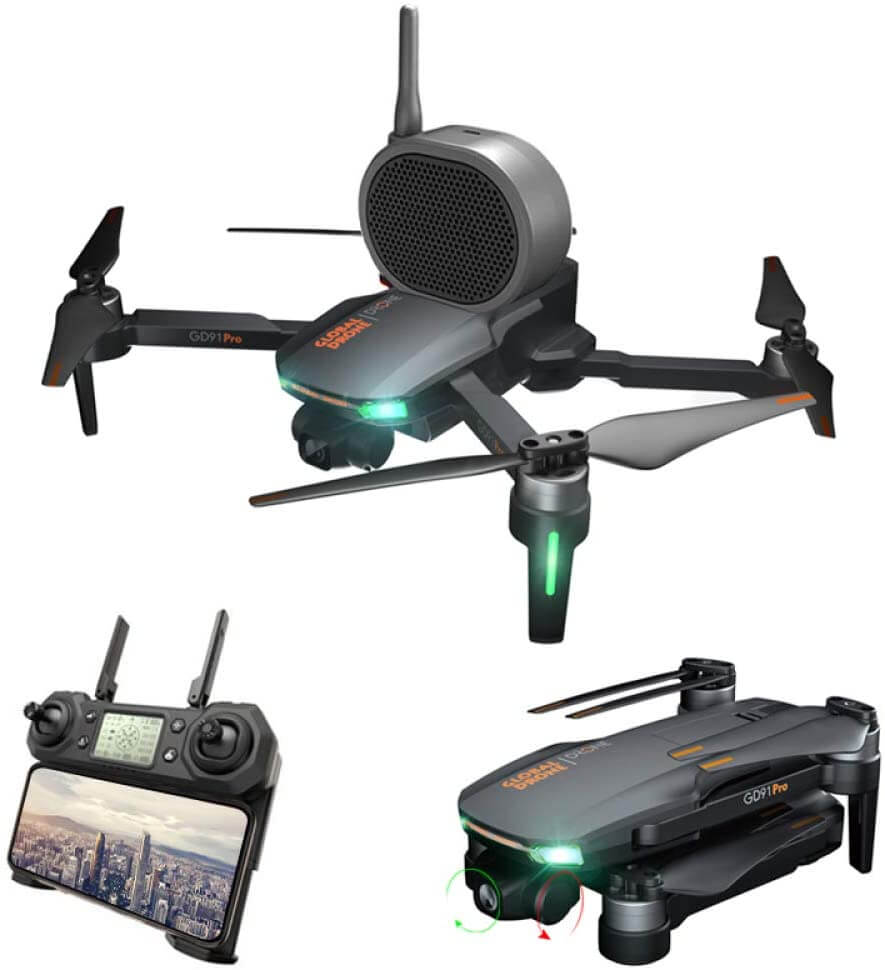 GD91 Max Drone - 6k GPS 5G WiFi 3 axis Gimbal Camera Brushless Motor Supports 32G TF Card Profession