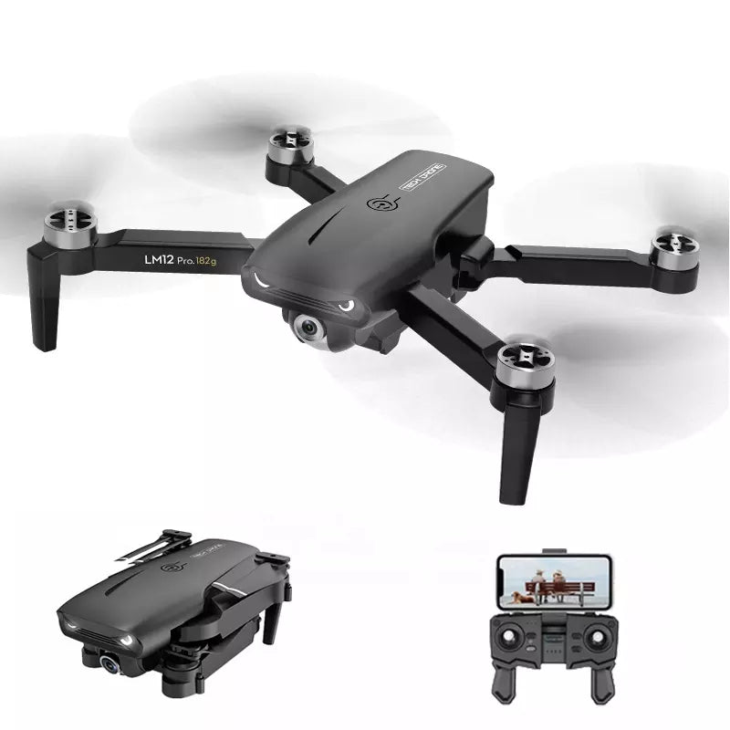 LM12 Drone - 8K HD Dual Camera Fpv Wifi 5g GPS Brushless Helicopter Professional obstacle avoidance