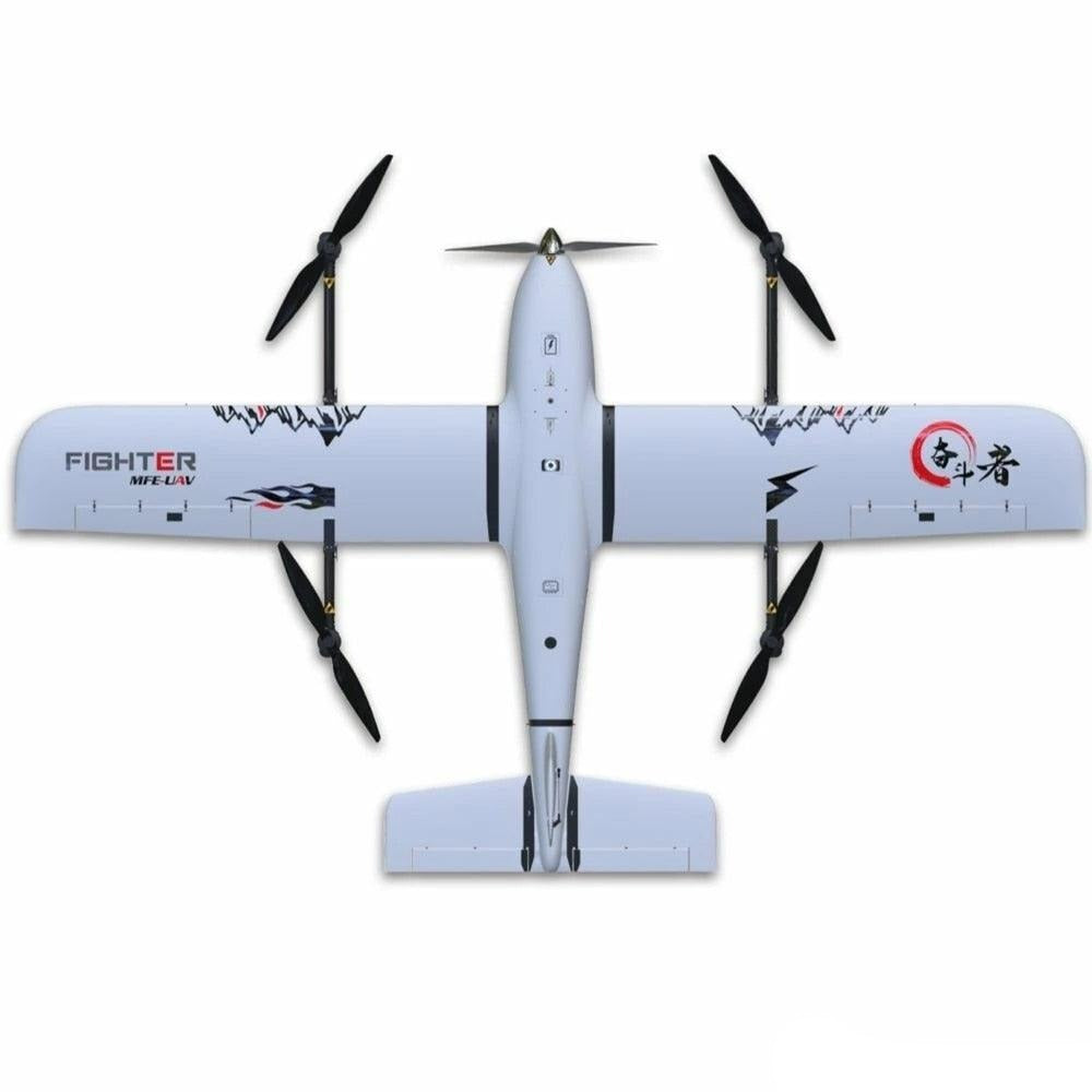 Makeflyeasy Fighter 2430mm - MFE Fighter VTOL 2430mm Wingspan Compound Wing EPO VTOL Aerial Survey F