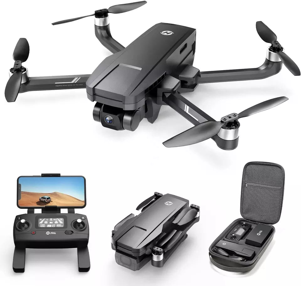 Holy Stone HS720G Drone - 2-Axis Gimbal GPS Foldable 4K HD EIS Camera 5G WiFi FPV Brushless Motor Pr