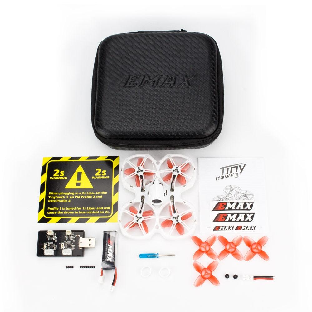 Emax Tinyhawk S II Indoor Racing Drone with F4 16000KV Nano2 camera Professional Camera Drone - RCDr