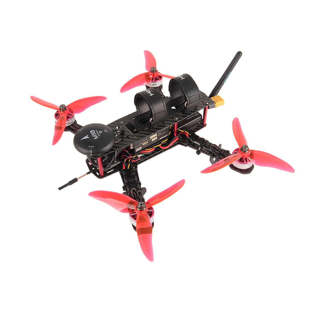 Holybro QAV250 FPV Racing Drone Kit – 250mm Carbon Frame, 2207 1950KV Motors, Pixhawk 6C Mini, M10 G