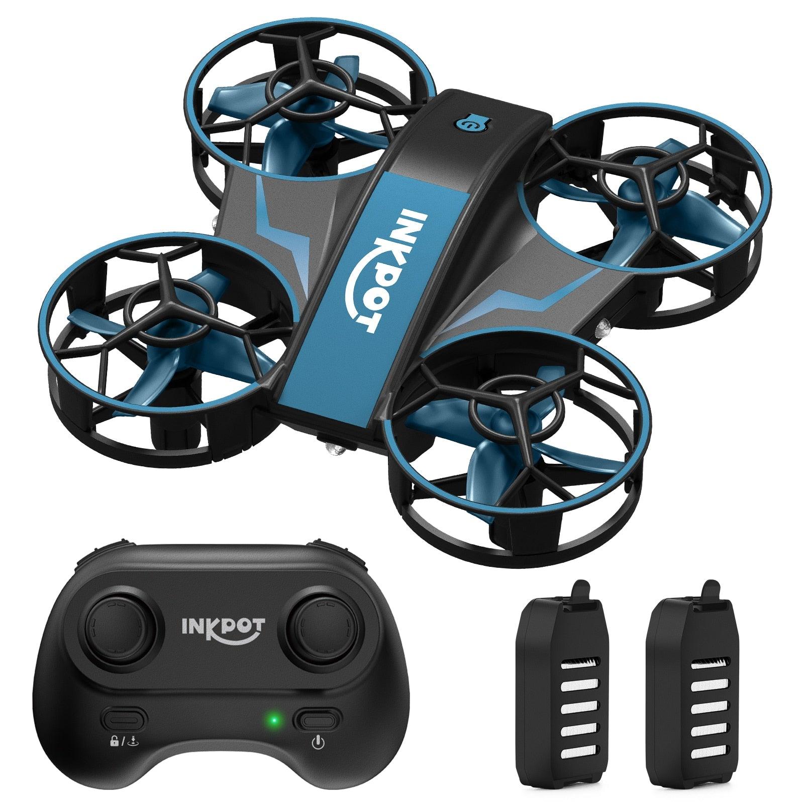 I06 RC Drone - Mini Drone for Kids Toy with 3 Level Mode for Beginners, Indoor Quadcopter Toys for B