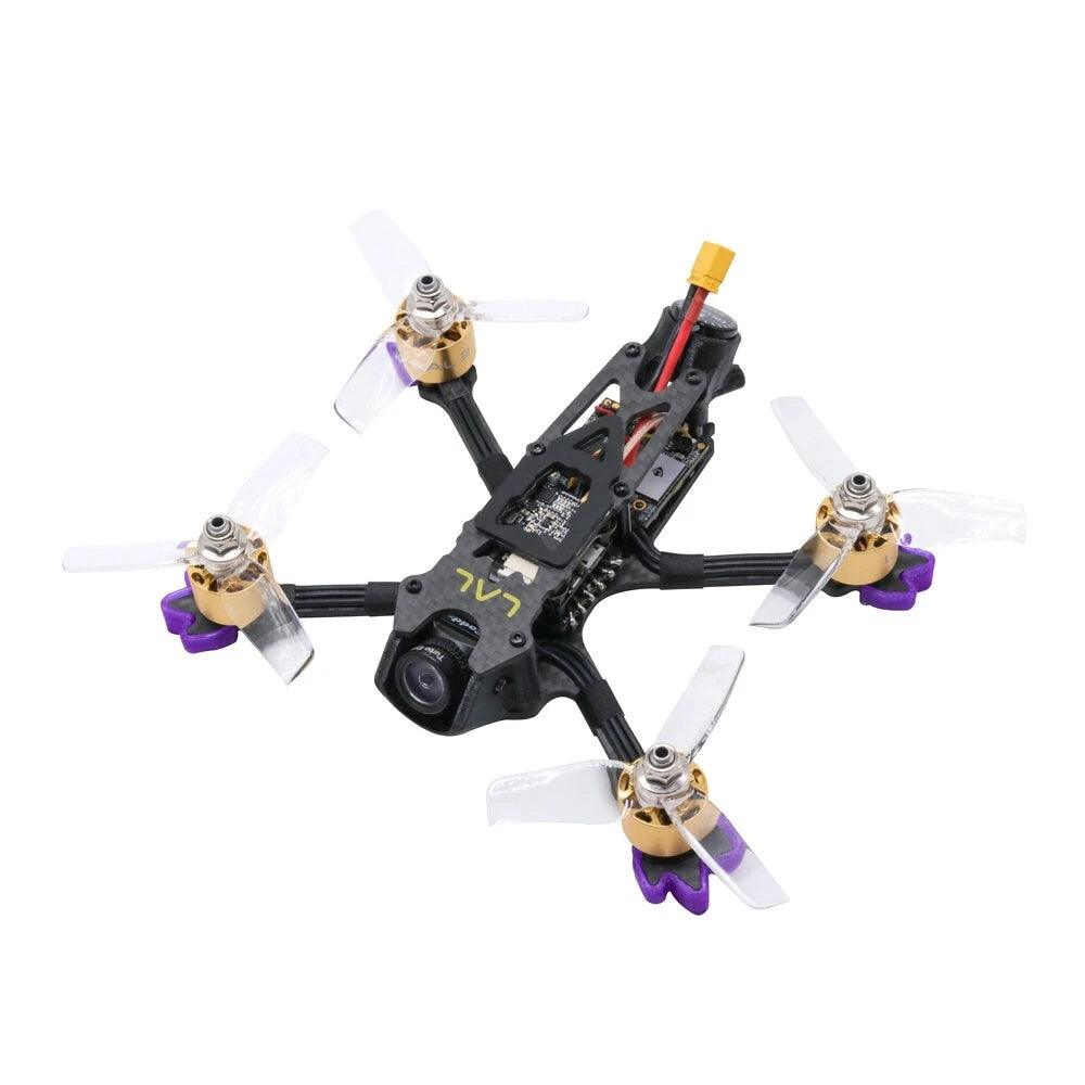TCMMRC LAL3 FPV Racing Drone Kit - 3-Inch 145mm 3-4S FPV Racing Drone PNP Caddx Turtle V2 HD 1408 37