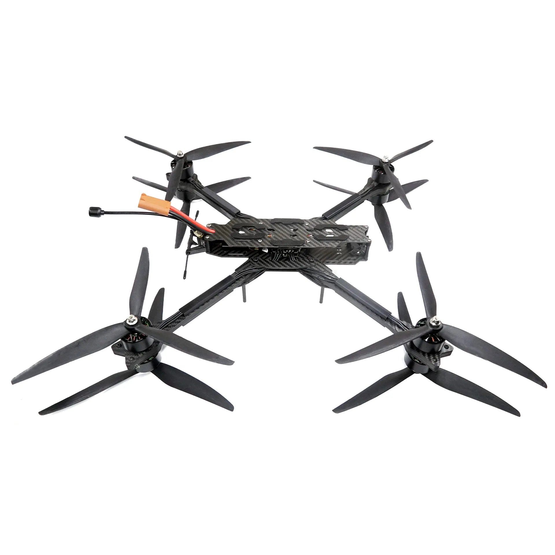 Pushi X8 10 Inch FPV Drone - 7KG Long Range Large Load Traversing Aircraft HD Map Transmission FPV M