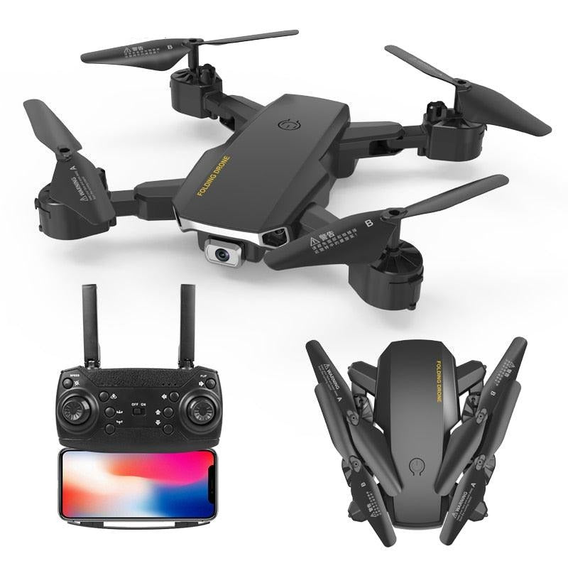 Eachine S60 Mini Drone - 4K Profesional WIFI FPV HD Camera Optical Flow Positioning 15mins Flight Ti