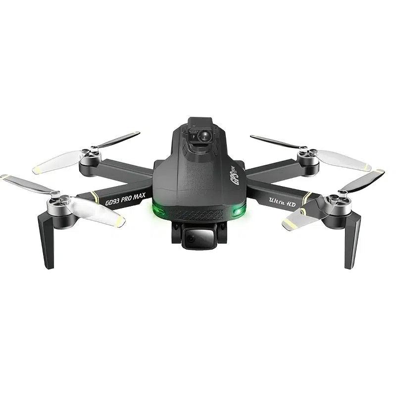 GD93 Pro Max Drone - GPS Foldable Drone With ESC Camera And Brushless Motors,LED Screen, Optical Flo