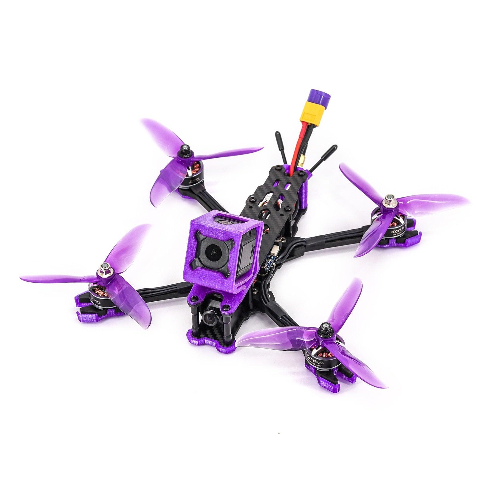 TCMMRC Night Phoenix - 5-Inch Long Range Drone FPV Racing Drone kit Drones Toys Quadcopters with Cam