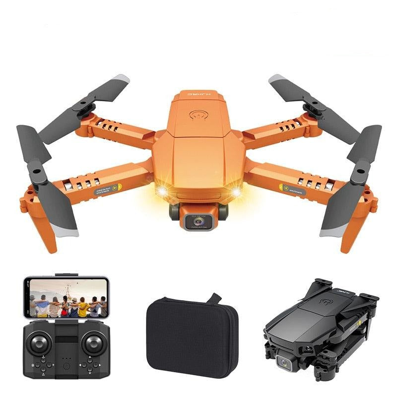 HJ78 Mini Drone - 4k Professional HD Dual Camera WIFI FPV Foldable Quadcopter Fixed Height RC Helico