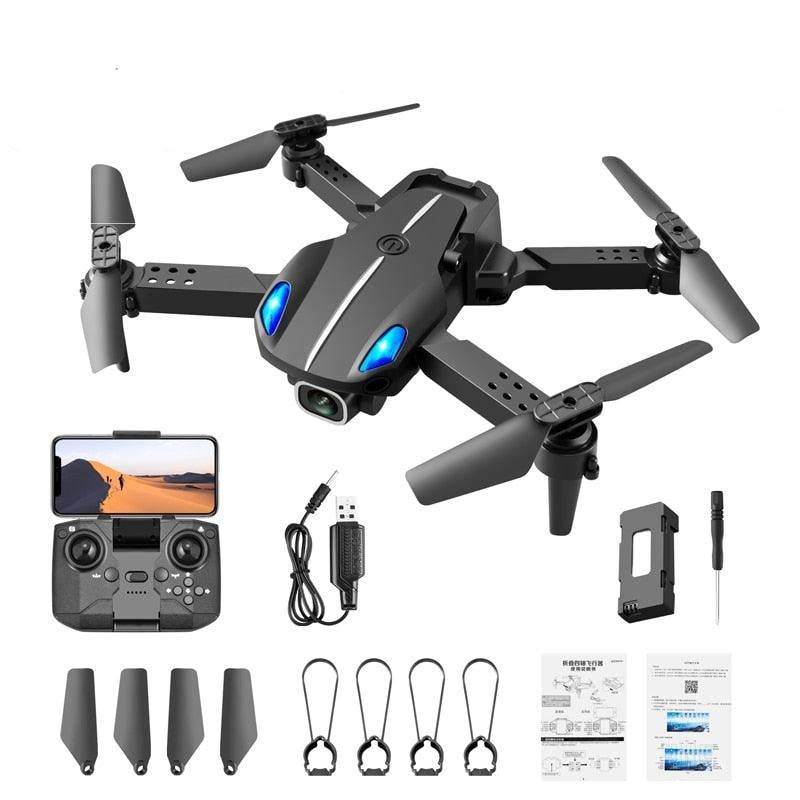 KBDFA KY907 Mini Drone - 4K HD Dual Camera Drone Automatic Obstacle Avoidance Foldable Quadcopter FP