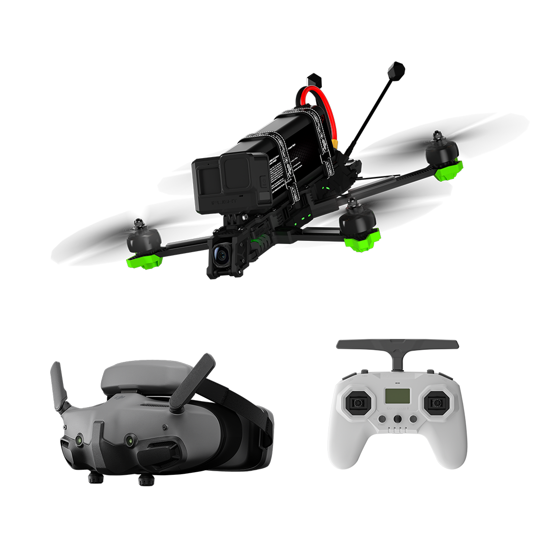 iFlight Nazgul Evoque F7 O4 6S HD FPV, iFlight Nazgul Evoque FPV quadcopter bundle with FPV goggles