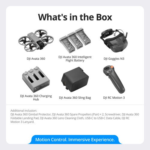 DJI Avata 360 Motion Fly More Combo - Image 3