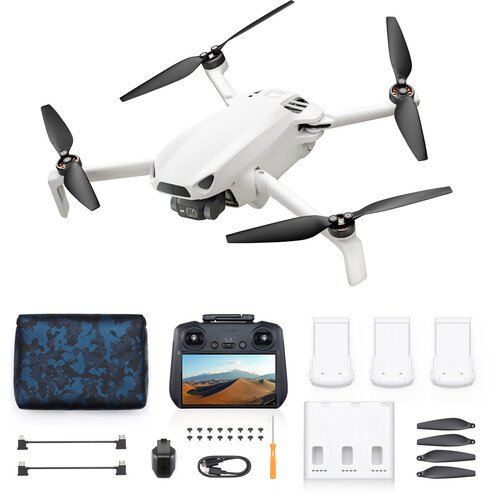SKYROVER S1 Drone Fly More Combo with Remote Screen Controller (White) - Image 4